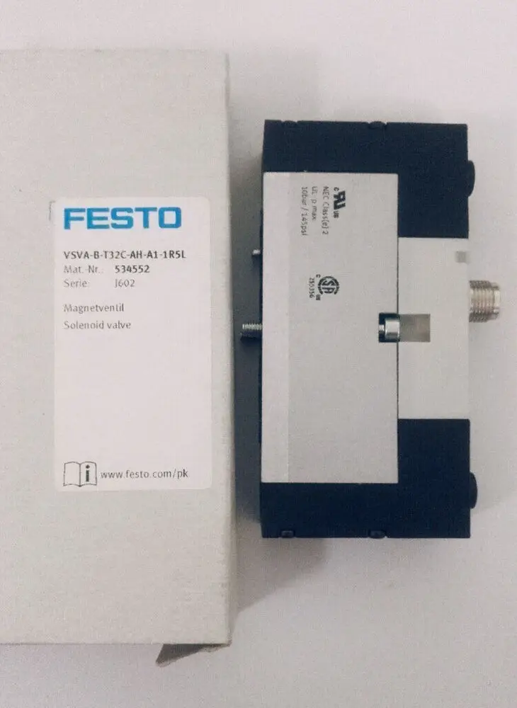 

1pc New FESTO solenoid valve VSVA-B-T32C-AH-A1-1R5L 534552