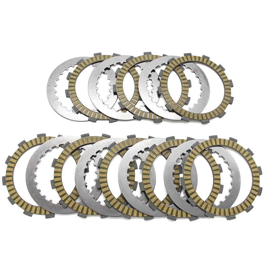 

Moto Clutch Friction Disc Plate Kit For Honda CR125 RY/R1/R2/R3/R4/R5/R6/R7 CRF250R 22201-KRN-670/22201-KSC-670 22321-KF0-770