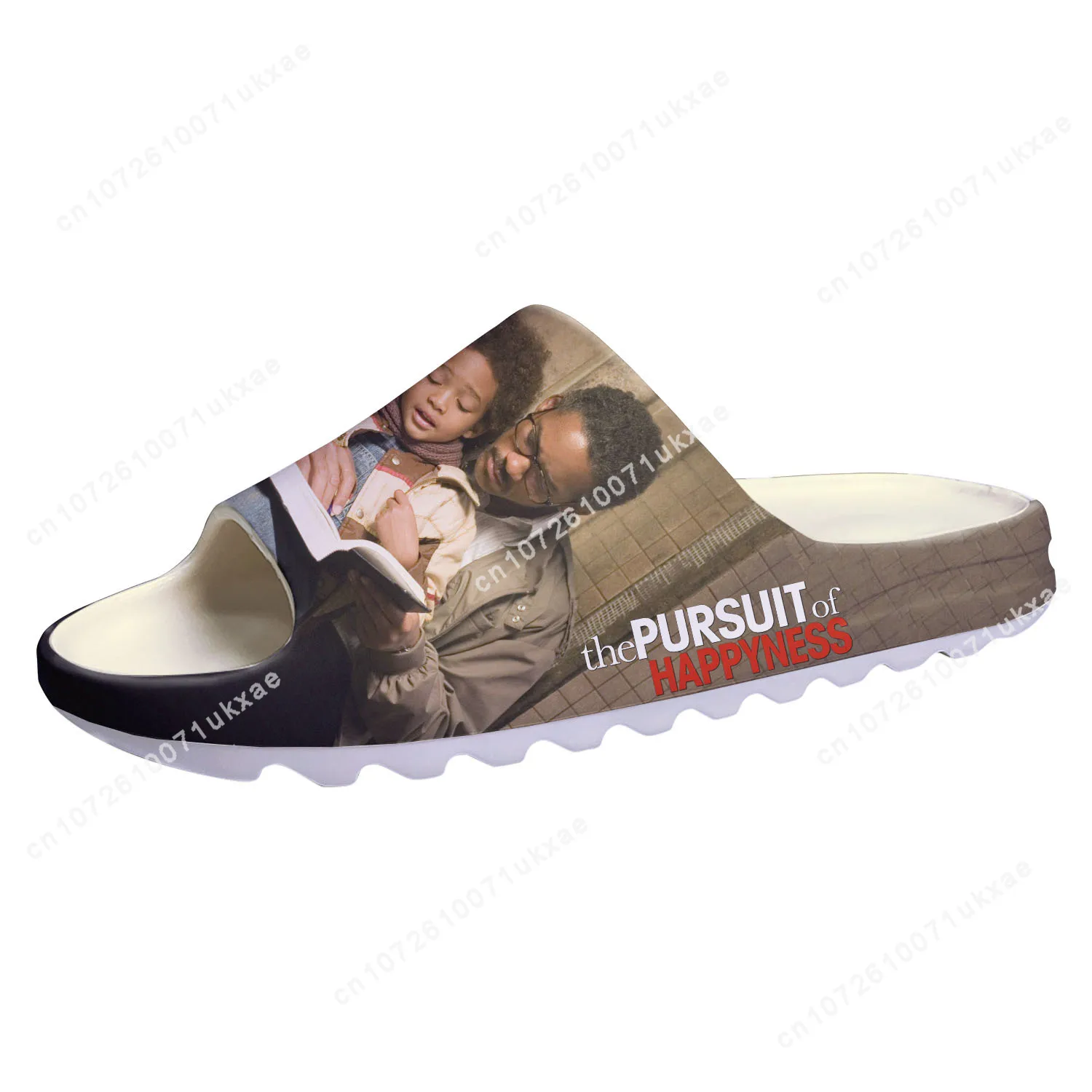 

pursuit of happyness movie Soft Sole Sllipers Home Clogs Customized Step On Water Shoes Mens Womens Teenager Step in Sandals