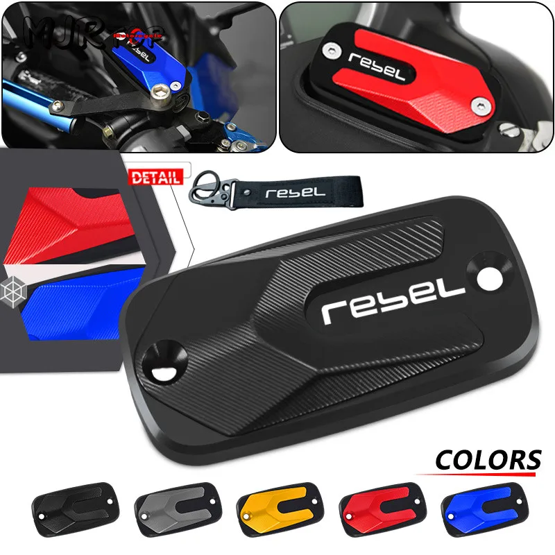 For HONDA REBEL 300 500 1100 rebel cm300/500 CMX1100 Motorcycle CNC Front Brake Clutch Fluid Reservoir Cap Oil Cup Cover Keyring 
For HONDA REBEL 300 500 1100 rebel cm300/500 CMX1100 Motorcycle CNC Front Brake Clutch Fluid Reservoir Cap Oil Cup Cover Keyring