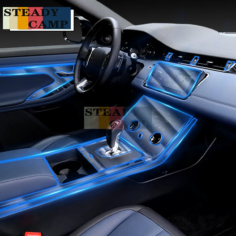 Для Land Range Rover Evoque 2019-2021автомобильная интерьерная центральная консоль, прозрачные аксессуары для ремонта от царапин
Для Land Range Rover Evoque 2019-2021автомобильная интерьерная центральная консоль, прозрачные аксессуары для ремонта от царапин