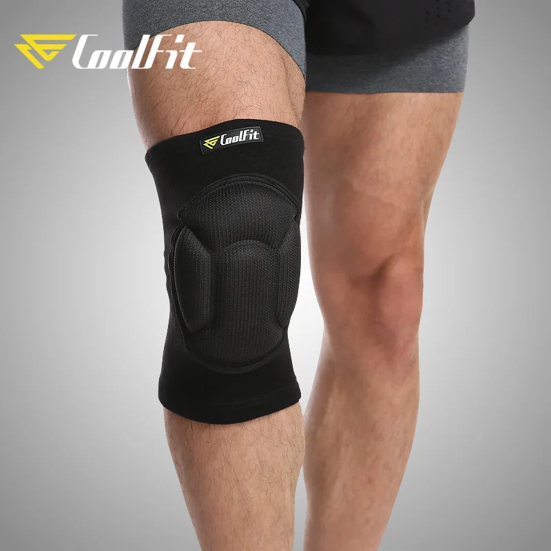 

Thickened Protection Sports Kneepad Elastic Knee Pads Support Fitness Gear Dance Brace Protector Non-collision Sponge Knee Pads