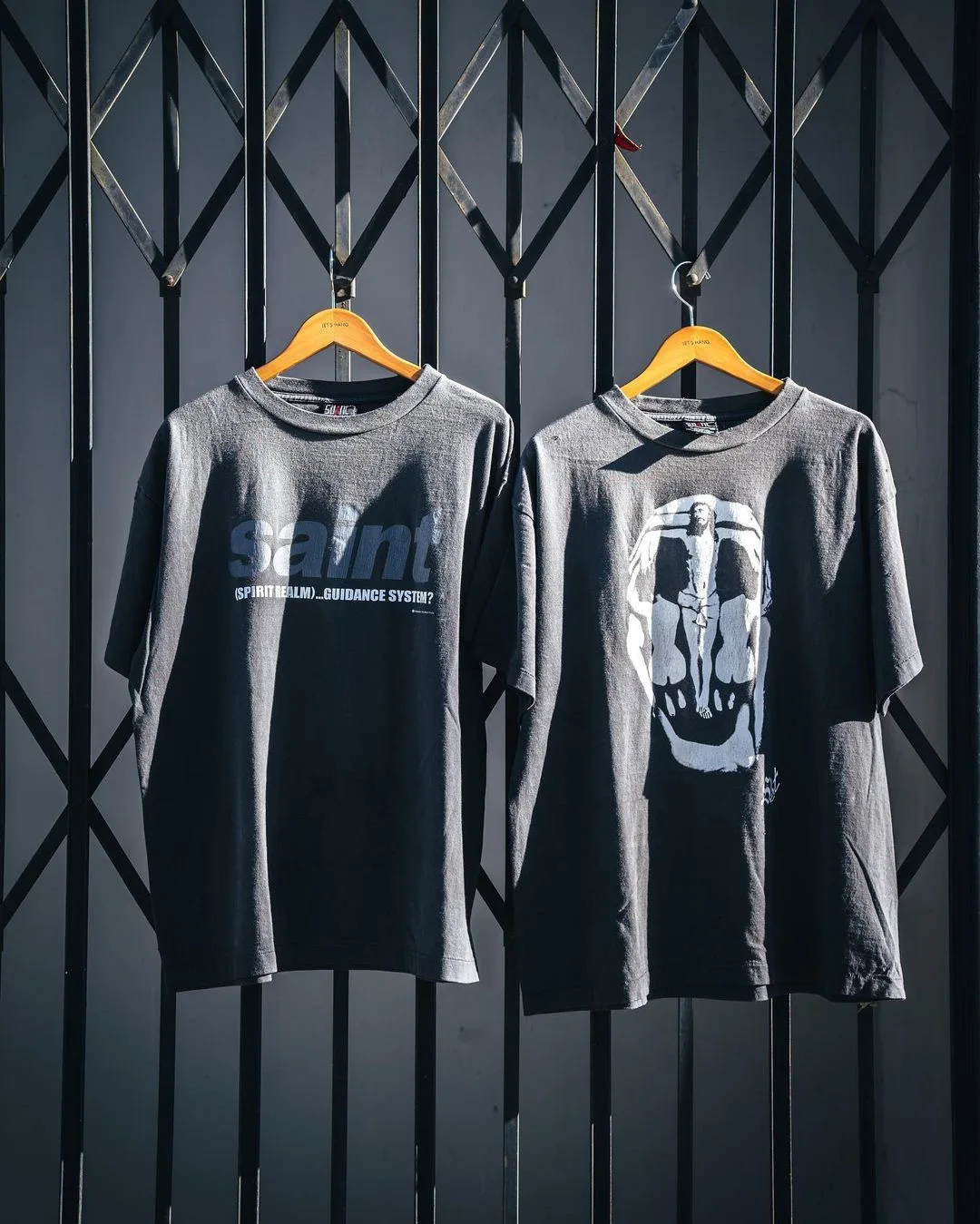 Saint Michael T-Shirt Men Women Vintage Oversize Jesus Skeleton Pattern Washed T Shirt Tops Tee
Saint Michael T-Shirt Men Women Vintage Oversize Jesus Skeleton Pattern Washed T Shirt Tops Tee