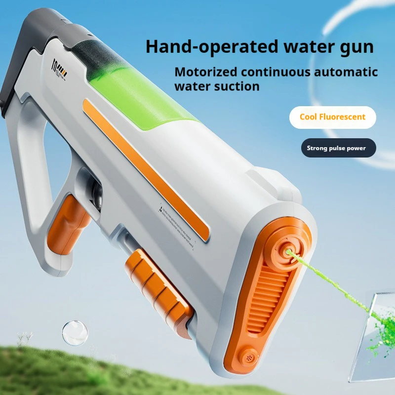 Summer Electric Water Gun High-pressure Full Automatic Outdoor Shooting for Kid Children Boys Girls Adult Beach Game Toy Pistol
Summer Electric Water Gun High-pressure Full Automatic Outdoor Shooting for Kid Children Boys Girls Adult Beach Game Toy Pistol