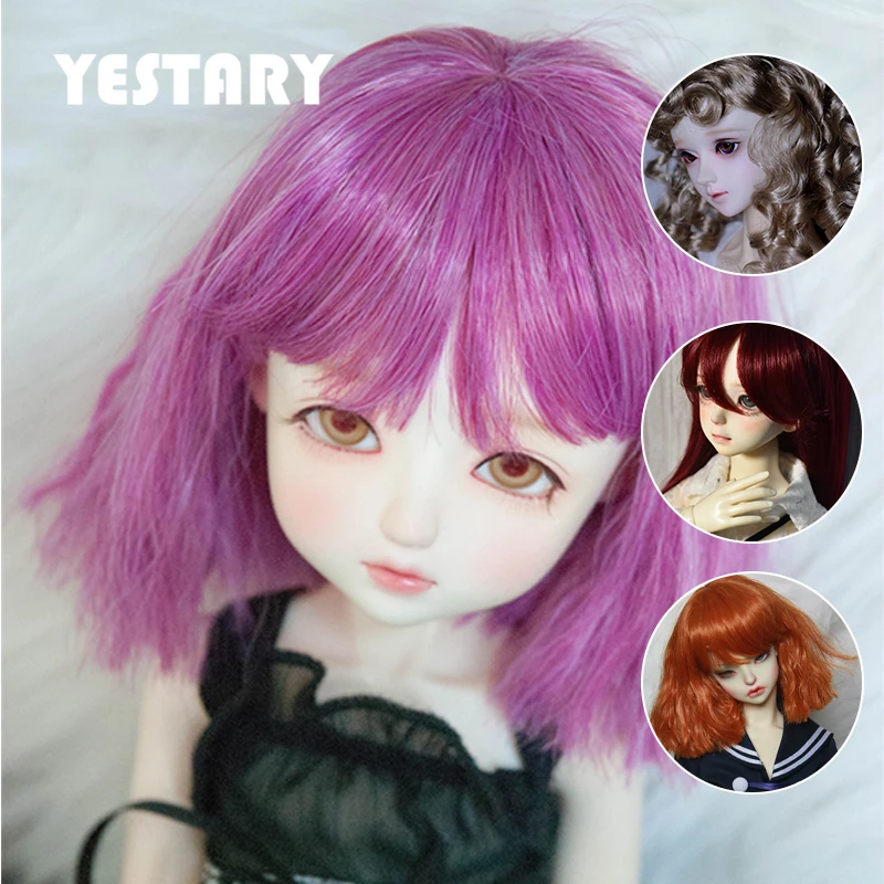 Аксессуары для кукол YESTARY BJD, парики 1/3, 1/4, 1/6, трапеция для кукол, высокотемпературные шелковые модные парики длиной плеч для девочек, подарки
Аксессуары для кукол YESTARY BJD, парики 1/3, 1/4, 1/6, трапеция для кукол, высокотемпературные шелковые модные парики длиной плеч для девочек, подарки