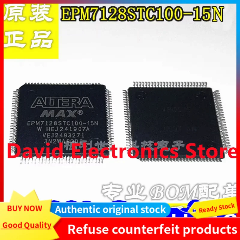 

5PCS New original EPM7128STC100-10N packaged TQFP100 programmable logic chip EPM7128STC100-15N EPM7128STC100-7N