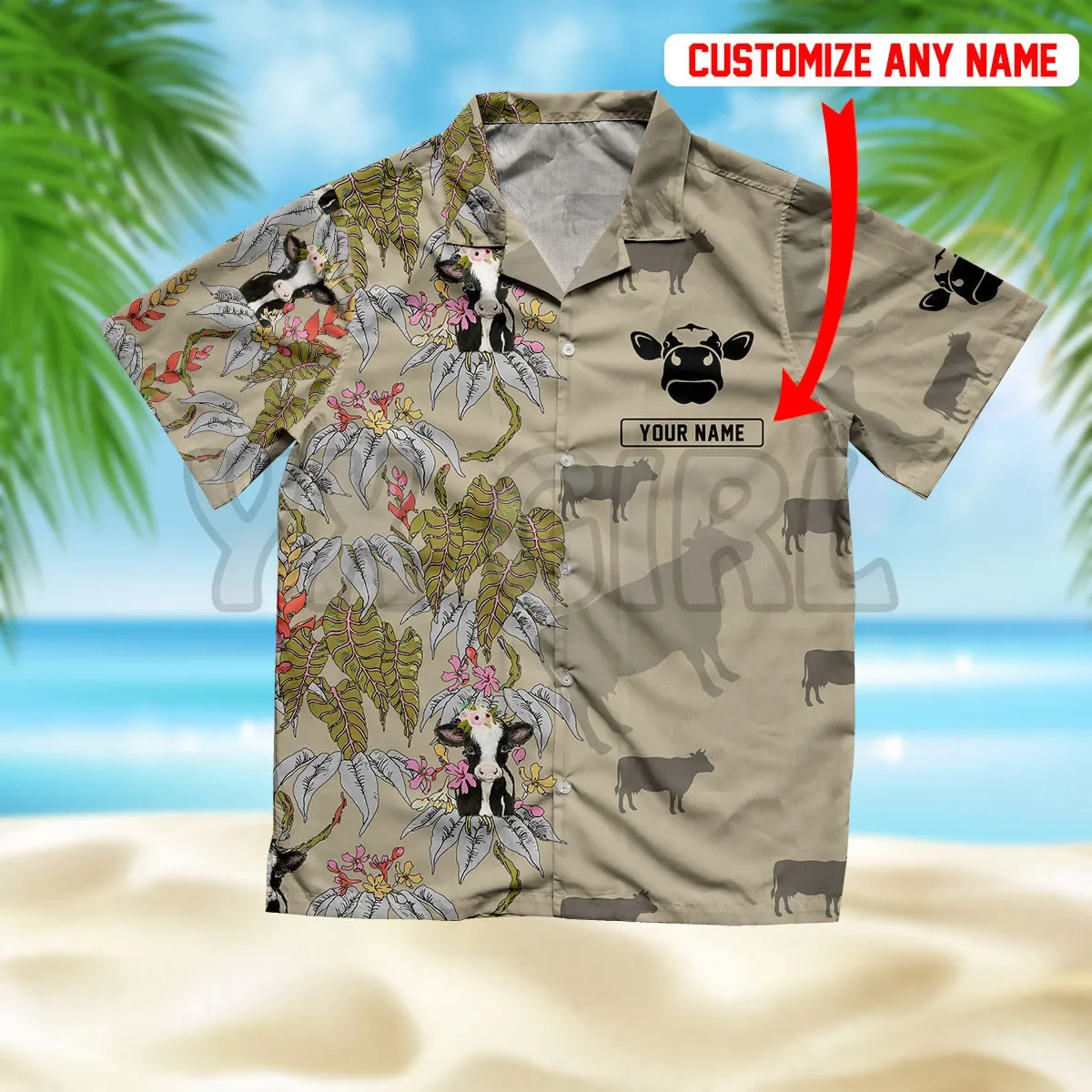 Personalized Dairy Cow Hawaii Shirt 3D All Over Printed Hawaiian Shirt Men's For Women's Harajuku Casual Shirt Unisex
Personalized Dairy Cow Hawaii Shirt 3D All Over Printed Hawaiian Shirt Men's For Women's Harajuku Casual Shirt Unisex