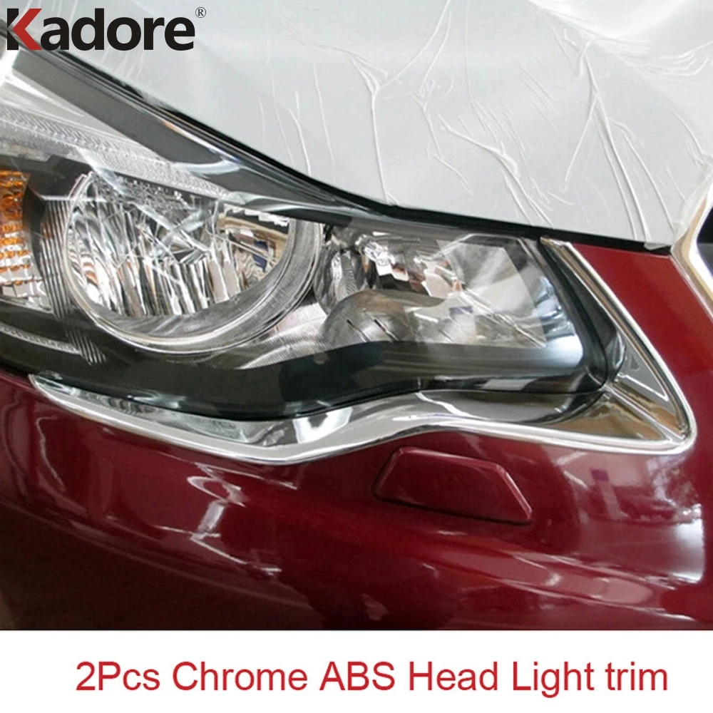 Headlight Eyebrow Strips For Subaru XV Impreza Hatchback 2012 2013 Chrome Front Head Light Lamp Cover Trim Car Styling
Headlight Eyebrow Strips For Subaru XV Impreza Hatchback 2012 2013 Chrome Front Head Light Lamp Cover Trim Car Styling