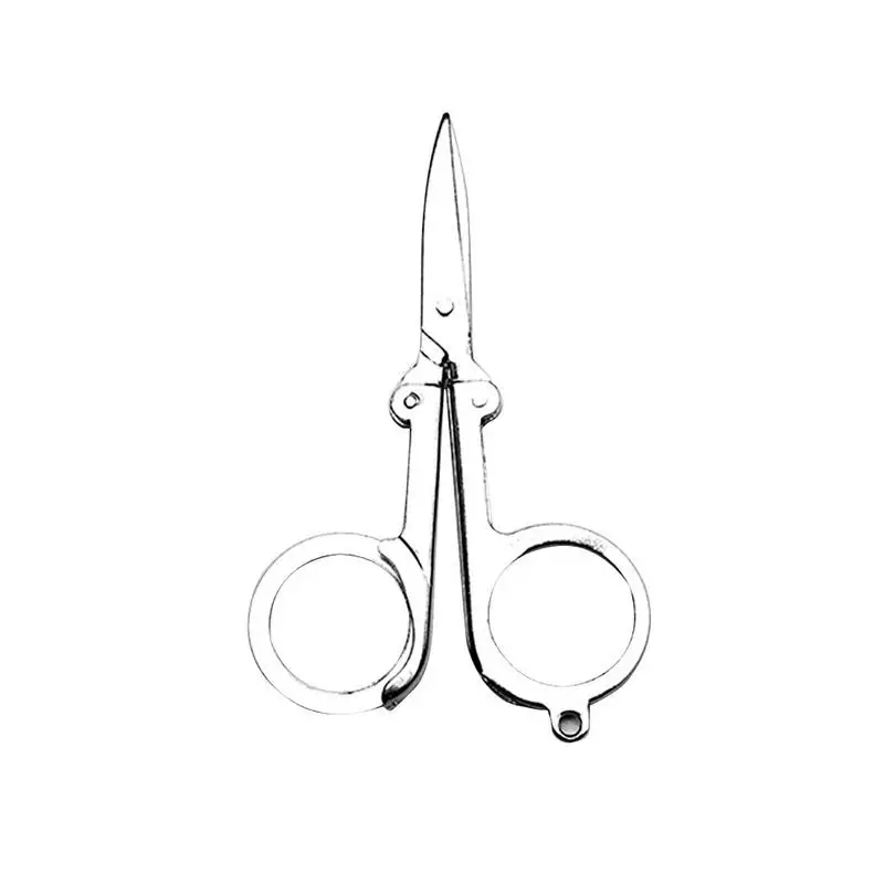 Mini Folding Scissors Portable DIY Scissors Silver Titanium Steel Scissors Tailor Scissors Durable Suitable For House Kitchen
Mini Folding Scissors Portable DIY Scissors Silver Titanium Steel Scissors Tailor Scissors Durable Suitable For House Kitchen