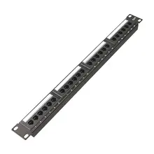 24 Ports Blank Patch Panel 24 Port RJ45 UTP LAN Network Adapter Cable Connector Network Information Wiring Rack
24 Ports Blank Patch Panel 24 Port RJ45 UTP LAN Network Adapter Cable Connector Network Information Wiring Rack
