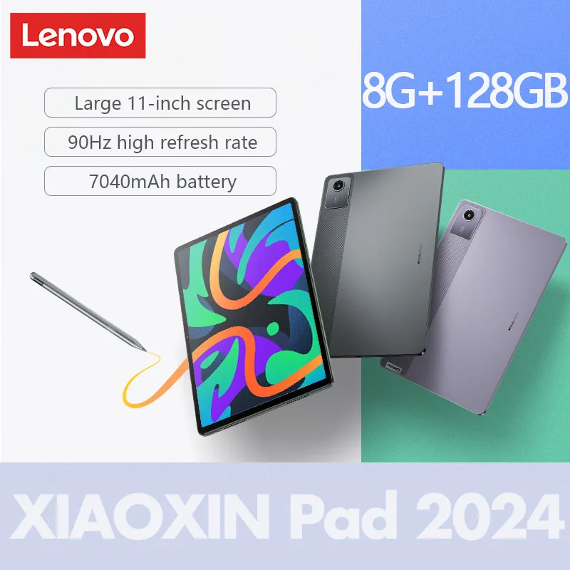 Lenovo Xiaoxin Pad 2024 тонкая и легкая защита глаз высокой кисти, 11-дюймовый монитор долби атмосферс с сертификатом tuv rхайнландшан 8 ГБ + 128 ГБ
Lenovo Xiaoxin Pad 2024 тонкая и легкая защита глаз высокой кисти, 11-дюймовый монитор долби атмосферс с сертификатом tuv rхайнландшан 8 ГБ + 128 ГБ