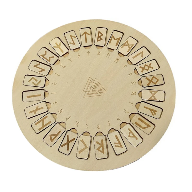 Wooden Rune Disc Set Witch Ceremony Props Magic Altar Pendulum Tarot Runes For Round Divination Rune Kit Props Pendant
Wooden Rune Disc Set Witch Ceremony Props Magic Altar Pendulum Tarot Runes For Round Divination Rune Kit Props Pendant