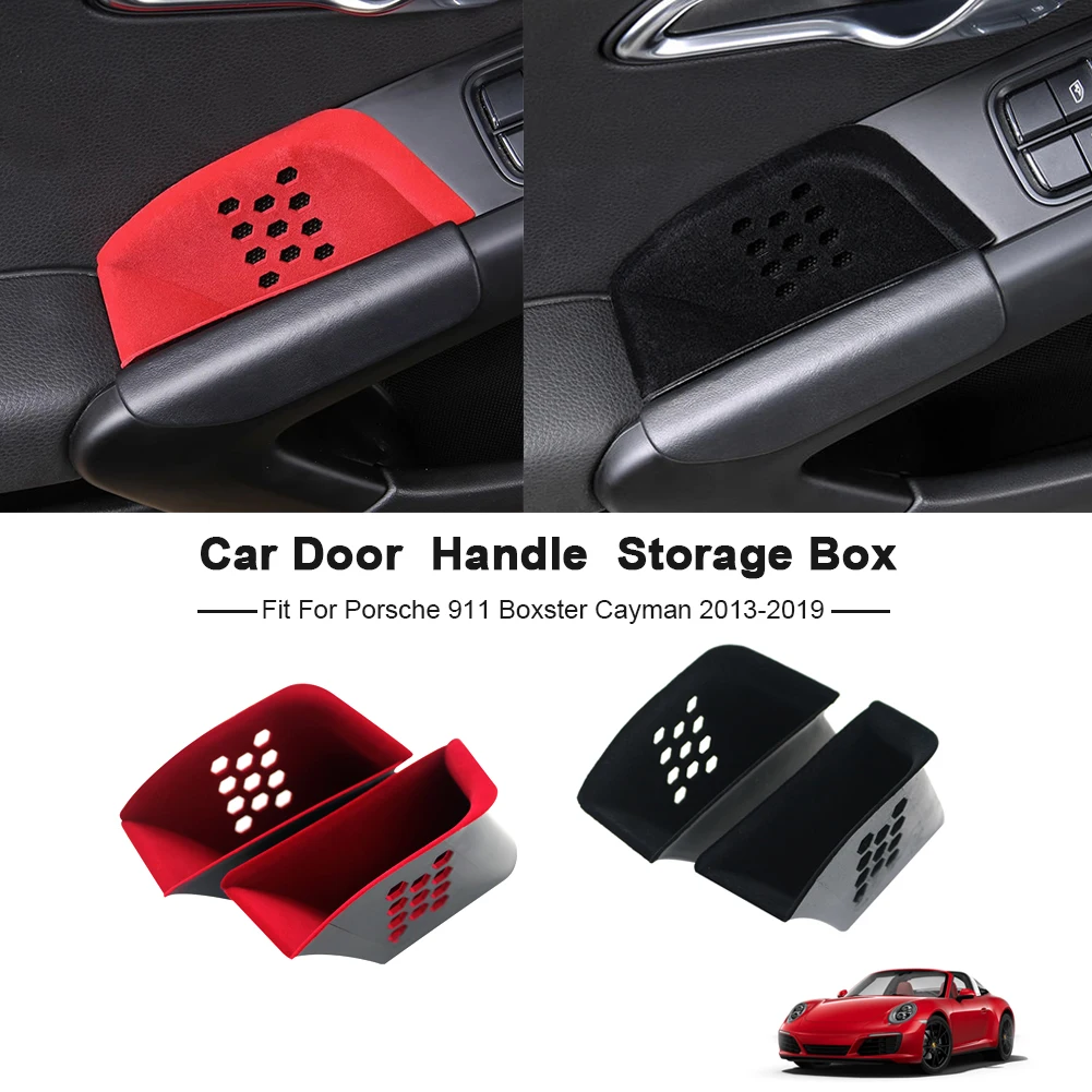 Stowing Tidying ABS+Flocking Fit For Porsche 911 Boxster Cayman 2013-2019 Car Door Armrest Handle Organizer Storage Box
Stowing Tidying ABS+Flocking Fit For Porsche 911 Boxster Cayman 2013-2019 Car Door Armrest Handle Organizer Storage Box