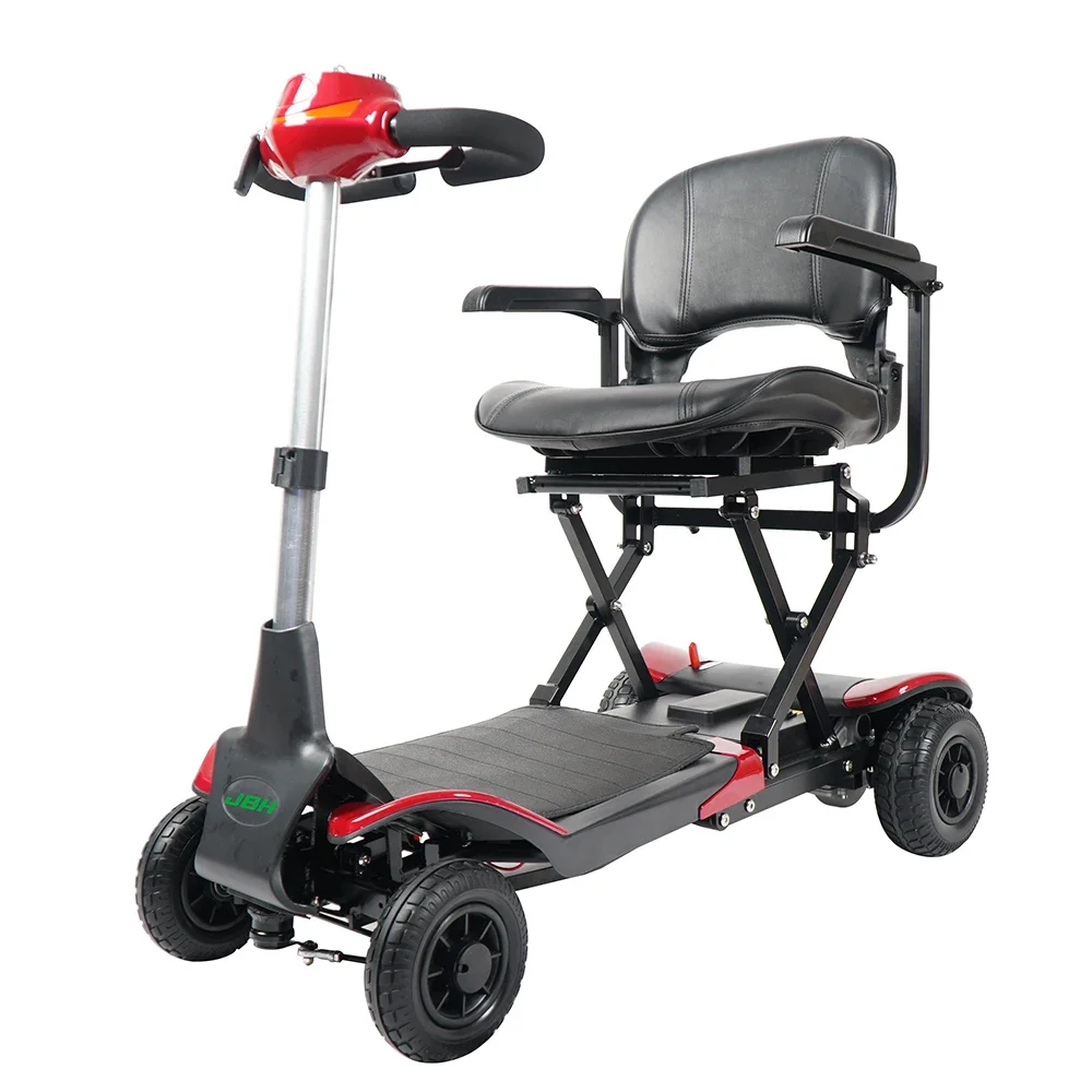 Rehabilitation Therapy Supplies OEM Mobility Scooter Automatic Folding Motorized with 4 Wheels
Rehabilitation Therapy Supplies OEM Mobility Scooter Automatic Folding Motorized with 4 Wheels