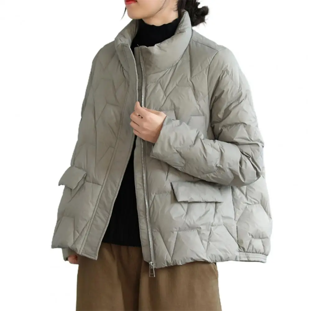 Puffer Jacket Zipper Closure Down Wool Insulated Down Coat for Women jaqueta masculina
Puffer Jacket Zipper Closure Down Wool Insulated Down Coat for Women jaqueta masculina