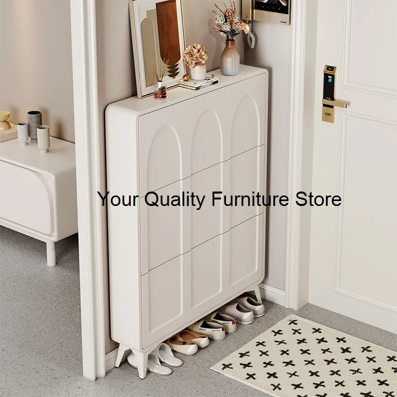 Italian Minimalist Shoe Cabinet Narrow Storage Organizer Shoe Shelf Space Saving Slippers Luxury Zapatero Entrance Furniture
Italian Minimalist Shoe Cabinet Narrow Storage Organizer Shoe Shelf Space Saving Slippers Luxury Zapatero Entrance Furniture