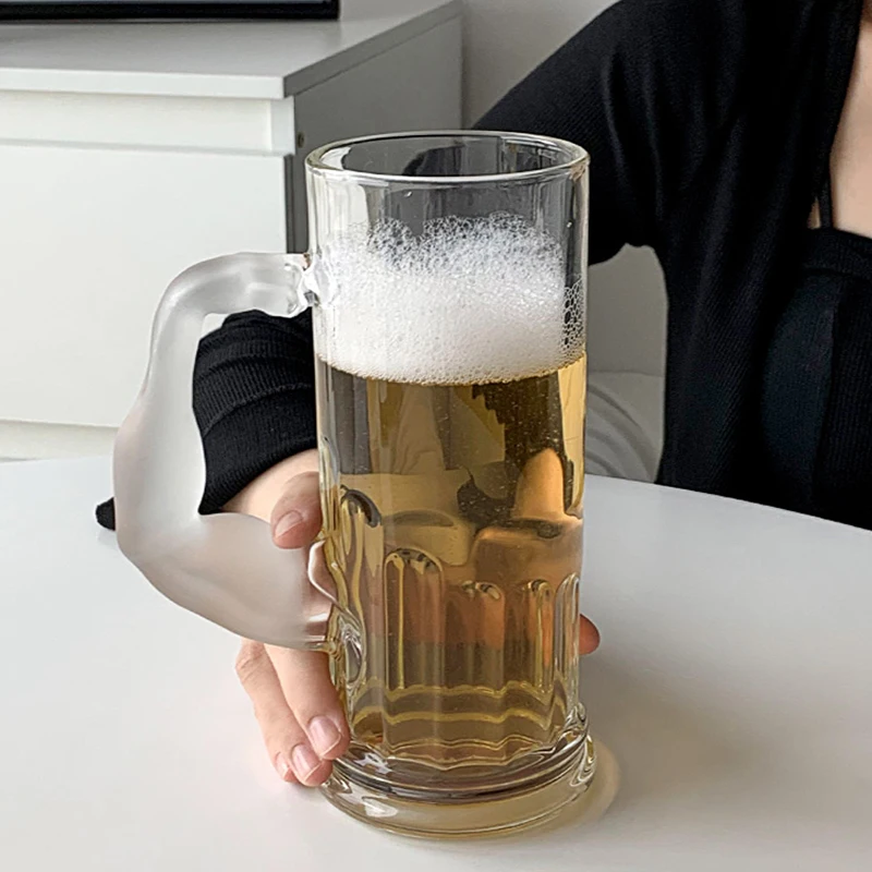 Creativity-Beer Glass With Handle Large Capacity Drinking Glasses Mug Juice Cup Kawaii Cocktail Glass Bar Drinkware Wine Glasses
Creativity-Beer Glass With Handle Large Capacity Drinking Glasses Mug Juice Cup Kawaii Cocktail Glass Bar Drinkware Wine Glasses