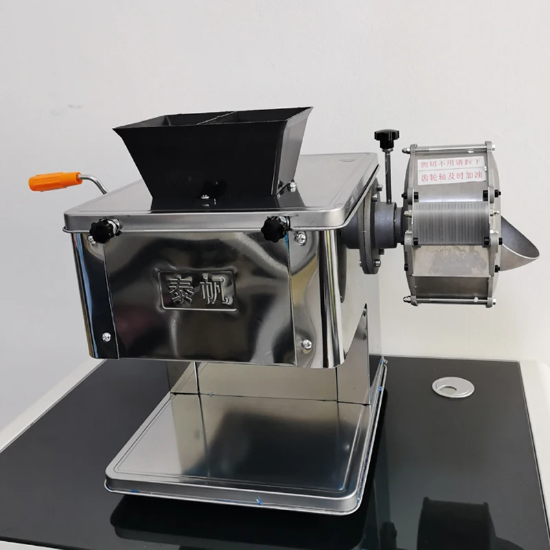 Desktop Meat Slicer Commercial Electric Multi-function Sliced Shredded Diced Mince Meat Cutting Machine
Desktop Meat Slicer Commercial Electric Multi-function Sliced Shredded Diced Mince Meat Cutting Machine