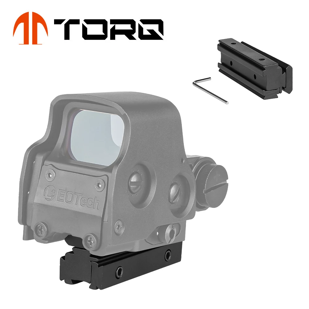 TORQ 11mm to 20mm Picatinny Rail Conversion Adapter Converter Riser Base 11mm Dovetail to 20 mm Picatinny Rai
TORQ 11mm to 20mm Picatinny Rail Conversion Adapter Converter Riser Base 11mm Dovetail to 20 mm Picatinny Rai