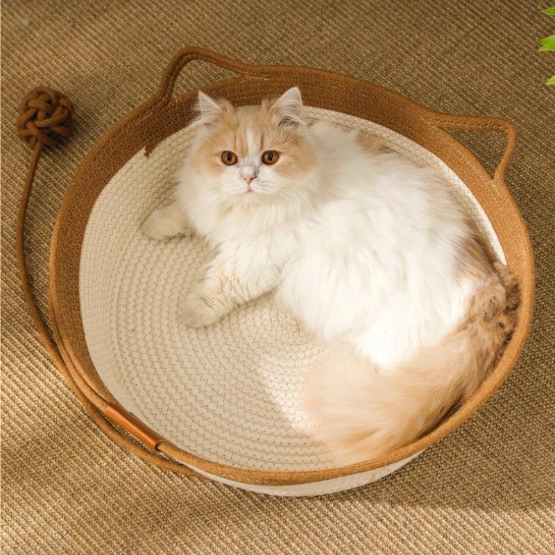 Pure Handmade Vine Woven Cat Nest, Warmth Pad, Detachable, Washable, Four Season, Universal Pet Supplies, Accessories
Pure Handmade Vine Woven Cat Nest, Warmth Pad, Detachable, Washable, Four Season, Universal Pet Supplies, Accessories