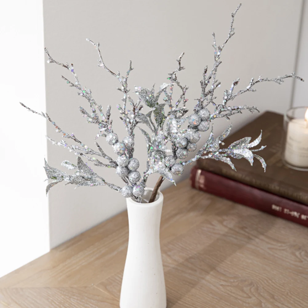 Features Flexibly Bent Artificial Christmas Glitter Berries Stems Christmas Decorations Garlands Light Brightness
Features Flexibly Bent Artificial Christmas Glitter Berries Stems Christmas Decorations Garlands Light Brightness