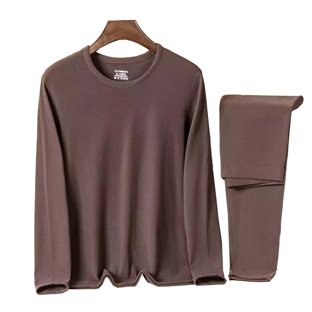 UltraSoft Round Neck Long Johns Top Bottom Underwear Set Mens Winter Warm L~3XL Sizes Polyester Fabric Green/Dark gray/Brown
UltraSoft Round Neck Long Johns Top Bottom Underwear Set Mens Winter Warm L~3XL Sizes Polyester Fabric Green/Dark gray/Brown