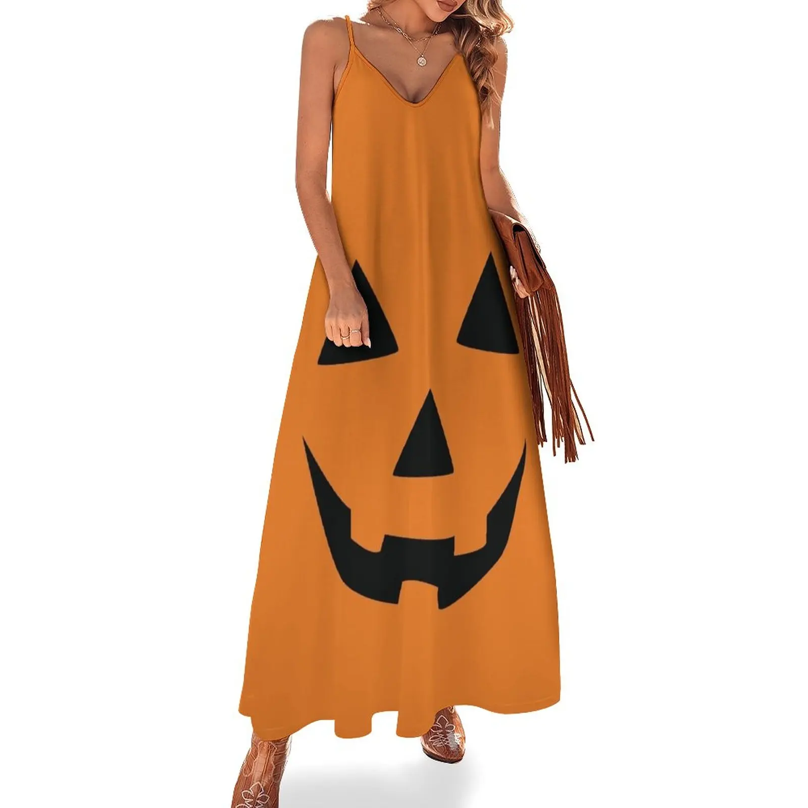 Jack-o-lantern Sleeveless Dress women's clothing summer 2023 novelties Beachwear long dress women summer
Jack-o-lantern Sleeveless Dress women's clothing summer 2023 novelties Beachwear long dress women summer