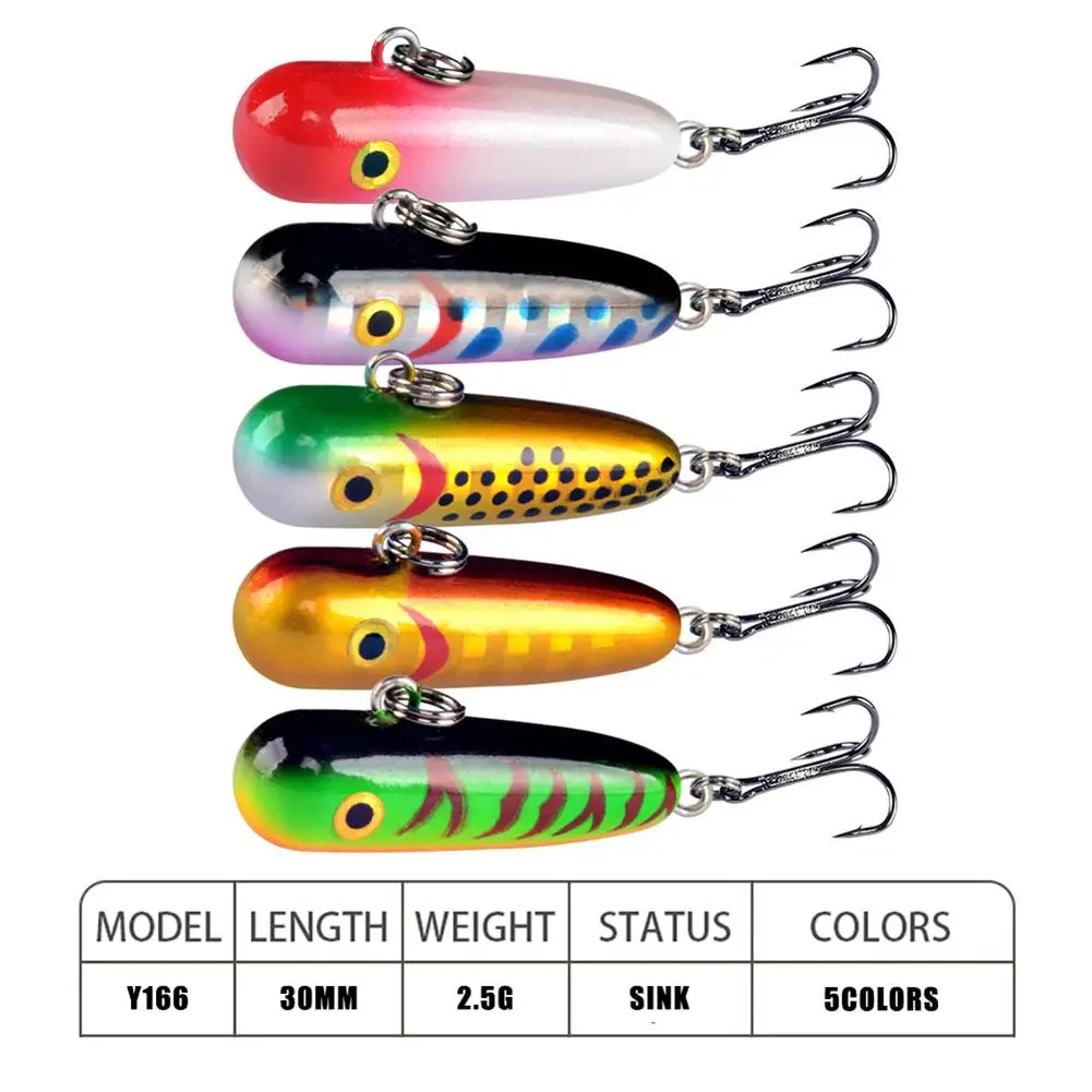 Artificial Fishing Bait 2.5g 3cm Fake Bait Fishing Lure Mini Trout Bait Fishing Gear Accessories
Artificial Fishing Bait 2.5g 3cm Fake Bait Fishing Lure Mini Trout Bait Fishing Gear Accessories