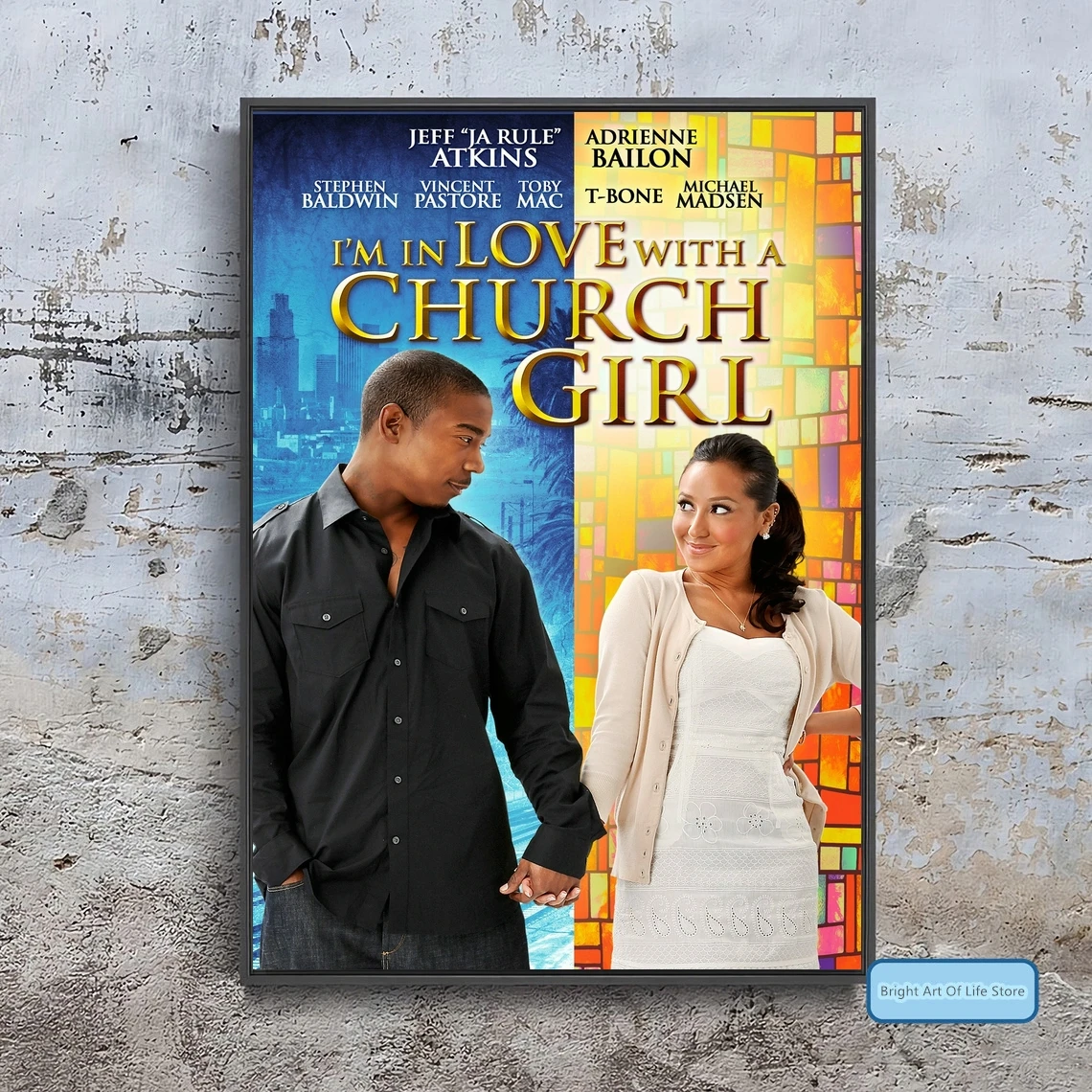 I'm in Love with a Church Girl (2013) Movie Poster Cover Art Photo Print Apartment Home Decor Wall Painting (Unframed)
I'm in Love with a Church Girl (2013) Movie Poster Cover Art Photo Print Apartment Home Decor Wall Painting (Unframed)