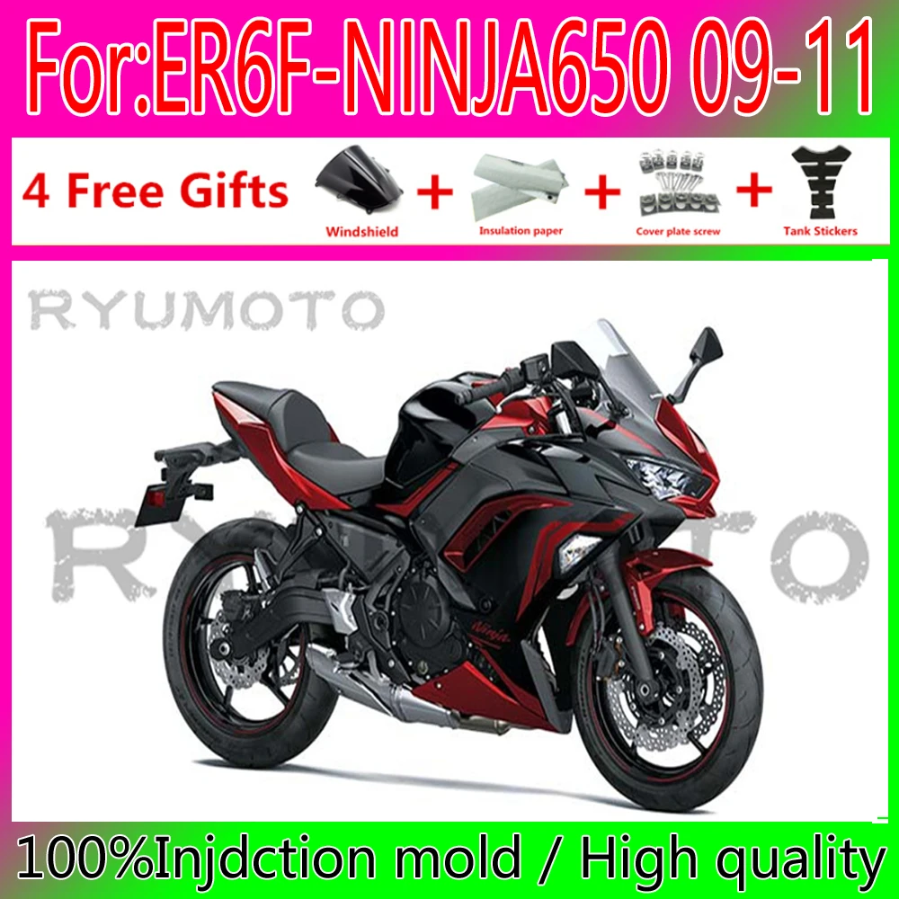 Motorcycle Injection Mold Fairings Kit For Kawasaki ninja 09-11 ABS ninja 650 2009 2011 ABS Ninja650 Fairing
Motorcycle Injection Mold Fairings Kit For Kawasaki ninja 09-11 ABS ninja 650 2009 2011 ABS Ninja650 Fairing