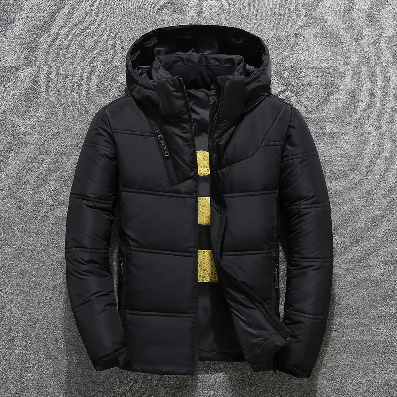 New White Duck Down Jacket Men Winter Warm Solid Color Hooded Down Coats Thick Duck Parka Mens Down Jackets Winter Outdoor Coat
New White Duck Down Jacket Men Winter Warm Solid Color Hooded Down Coats Thick Duck Parka Mens Down Jackets Winter Outdoor Coat