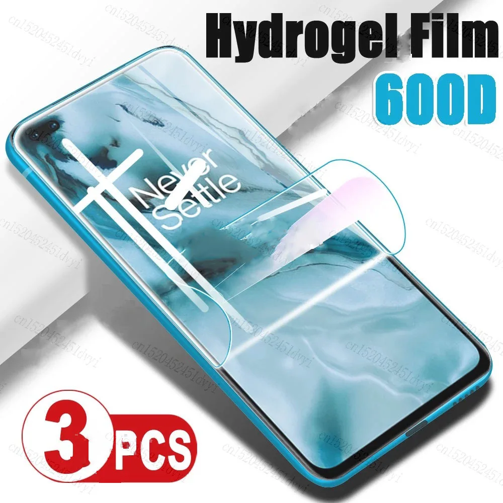 

3PCS Hydrogel Film For OnePlus 10R 10T 5G 6T 7T 8T 9RT 7 8 9 10 Pro Screen Protectors For Oneplus 11 ACE 2 Pro Racing Not Glass