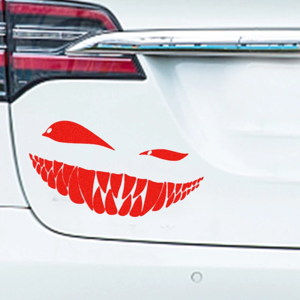 Cute Slant-eyed Bad Smile Car Sticker Motorbike Sticker Funny Car Body Shape Decoration Window Sticker Vinyl Waterproof
Cute Slant-eyed Bad Smile Car Sticker Motorbike Sticker Funny Car Body Shape Decoration Window Sticker Vinyl Waterproof