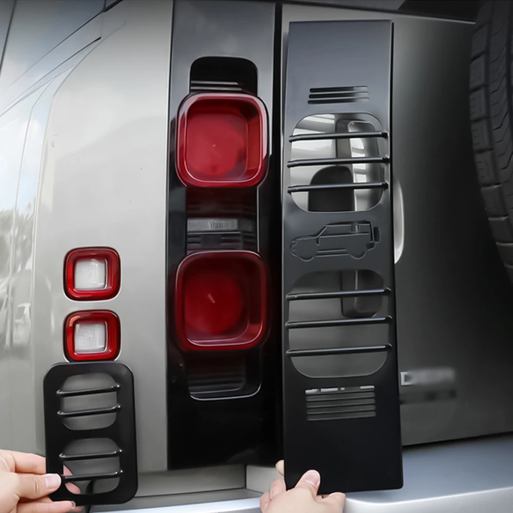 Land Rover Defender Rear Tail Lamp Cover Stop Lamp Frame Model 20-23 Rear Tail Lamp Cover Stop Lamp Frame Defender Headlamp Prot
Land Rover Defender Rear Tail Lamp Cover Stop Lamp Frame Model 20-23 Rear Tail Lamp Cover Stop Lamp Frame Defender Headlamp Prot