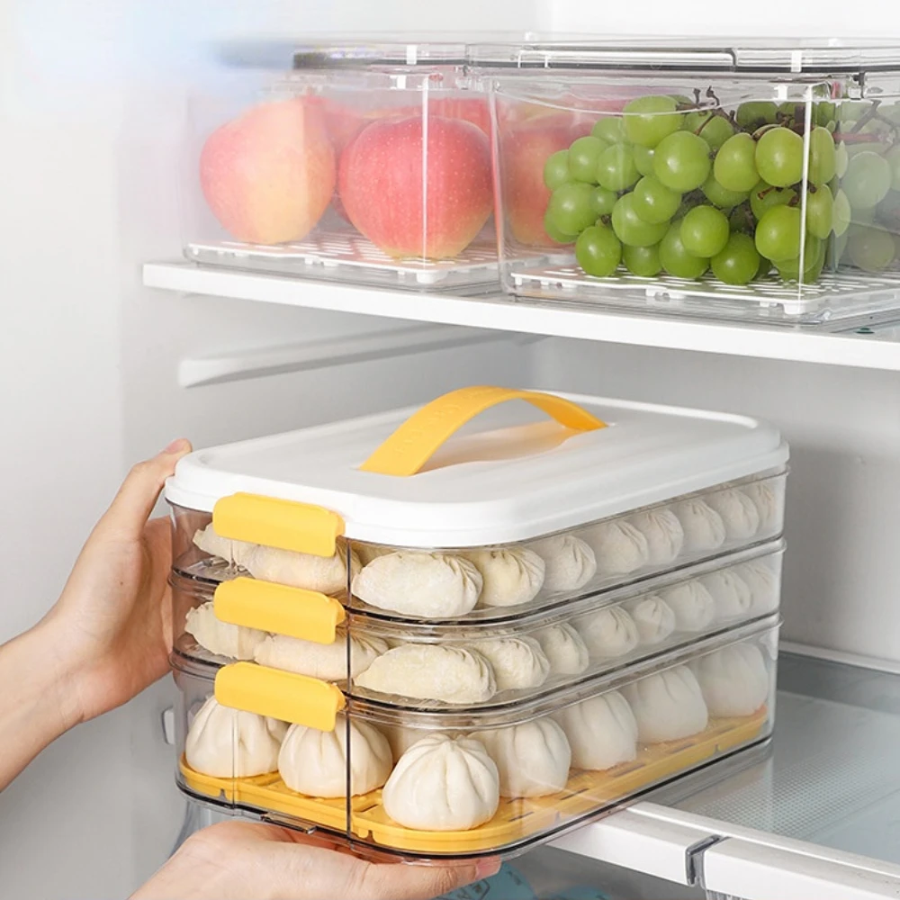 Dumplings Box Dumpling Freezing Household Multi-Layer Quick-Frozen Dumpling Tray Frozen Wonton Large Refrigerator Preservation
Dumplings Box Dumpling Freezing Household Multi-Layer Quick-Frozen Dumpling Tray Frozen Wonton Large Refrigerator Preservation