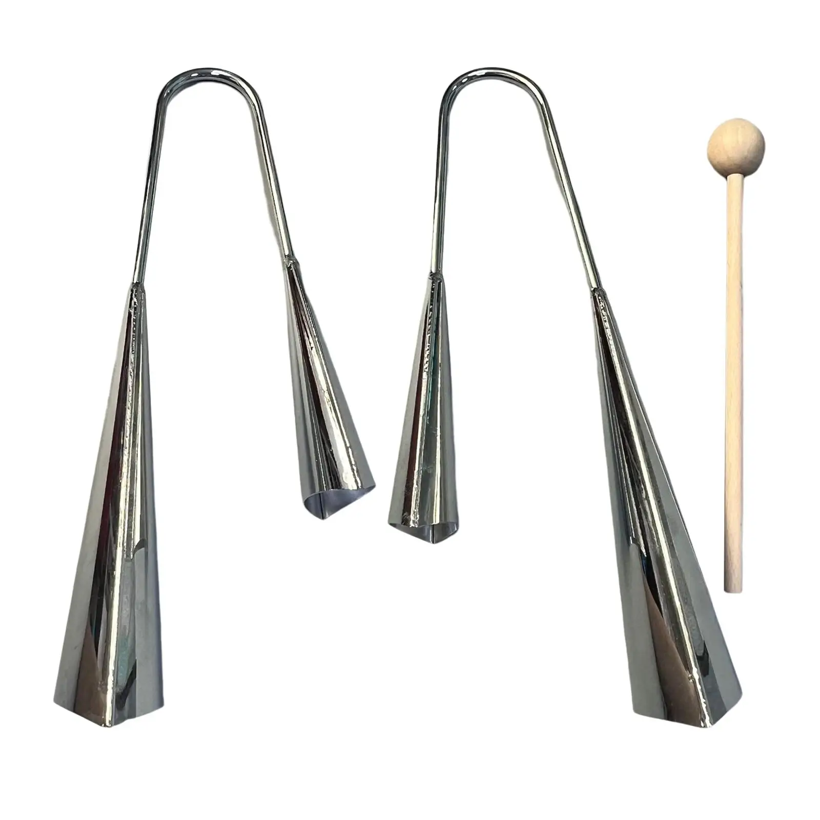 Traditional Percussion Instrument Cow Bell Teaching Aids Agogo Bell Musical Instrument for Party Birthday Gift Children
Traditional Percussion Instrument Cow Bell Teaching Aids Agogo Bell Musical Instrument for Party Birthday Gift Children