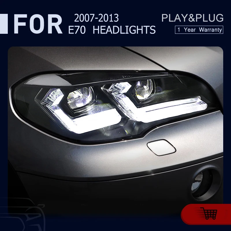 Car Styling For X5 E70 2007-2013 Head Lights Double L 2022 Replacement DRL Daytime Lighthouse Projector Automotive
Car Styling For X5 E70 2007-2013 Head Lights Double L 2022 Replacement DRL Daytime Lighthouse Projector Automotive