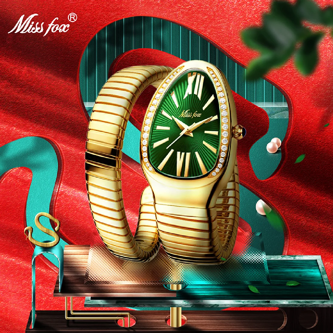 Dropshipping Women's Watches New Elegant Gold Snake Watch Top Brand Luxury Ice Out Bracelets Wristwatch Gift For Women Girls
Dropshipping Women's Watches New Elegant Gold Snake Watch Top Brand Luxury Ice Out Bracelets Wristwatch Gift For Women Girls
