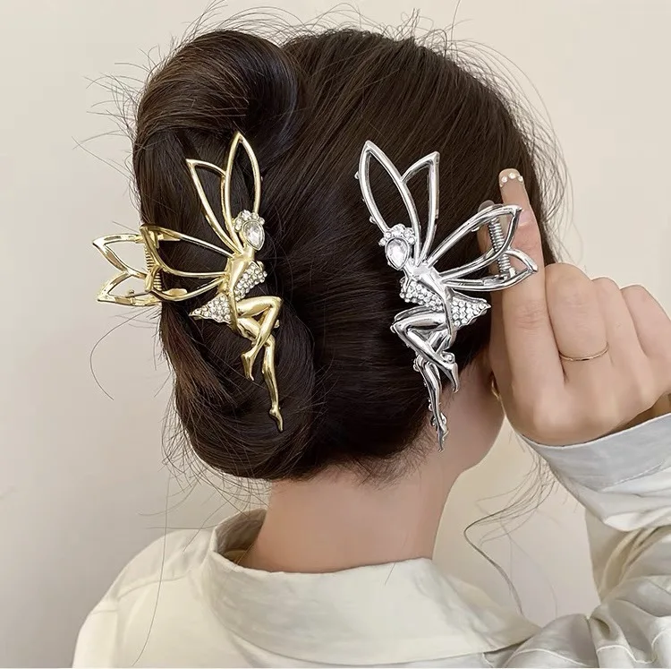 Rhinestone Elf Metal Hair Claw Crab Clip for Women Girls Shiny Barrette Hairpin Crystal Pearl Hair Accessories Jewelry Gifts
Rhinestone Elf Metal Hair Claw Crab Clip for Women Girls Shiny Barrette Hairpin Crystal Pearl Hair Accessories Jewelry Gifts