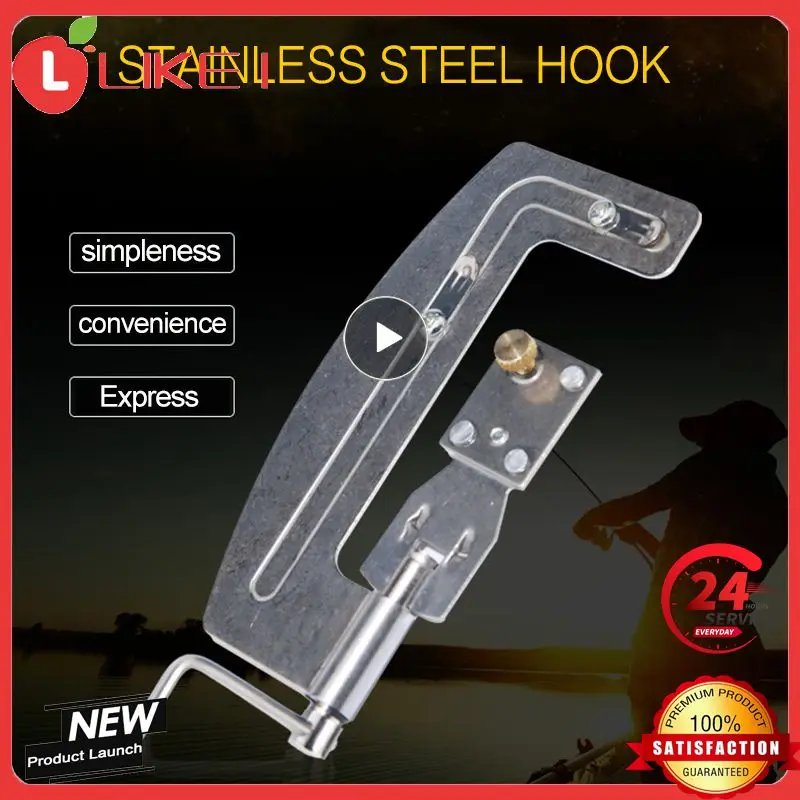 

Stainless Steel User-friendly Fishing Hook Versatile Best-selling Semi-automatic Easy-to-use Fishing Hook Tying Tool Efficient