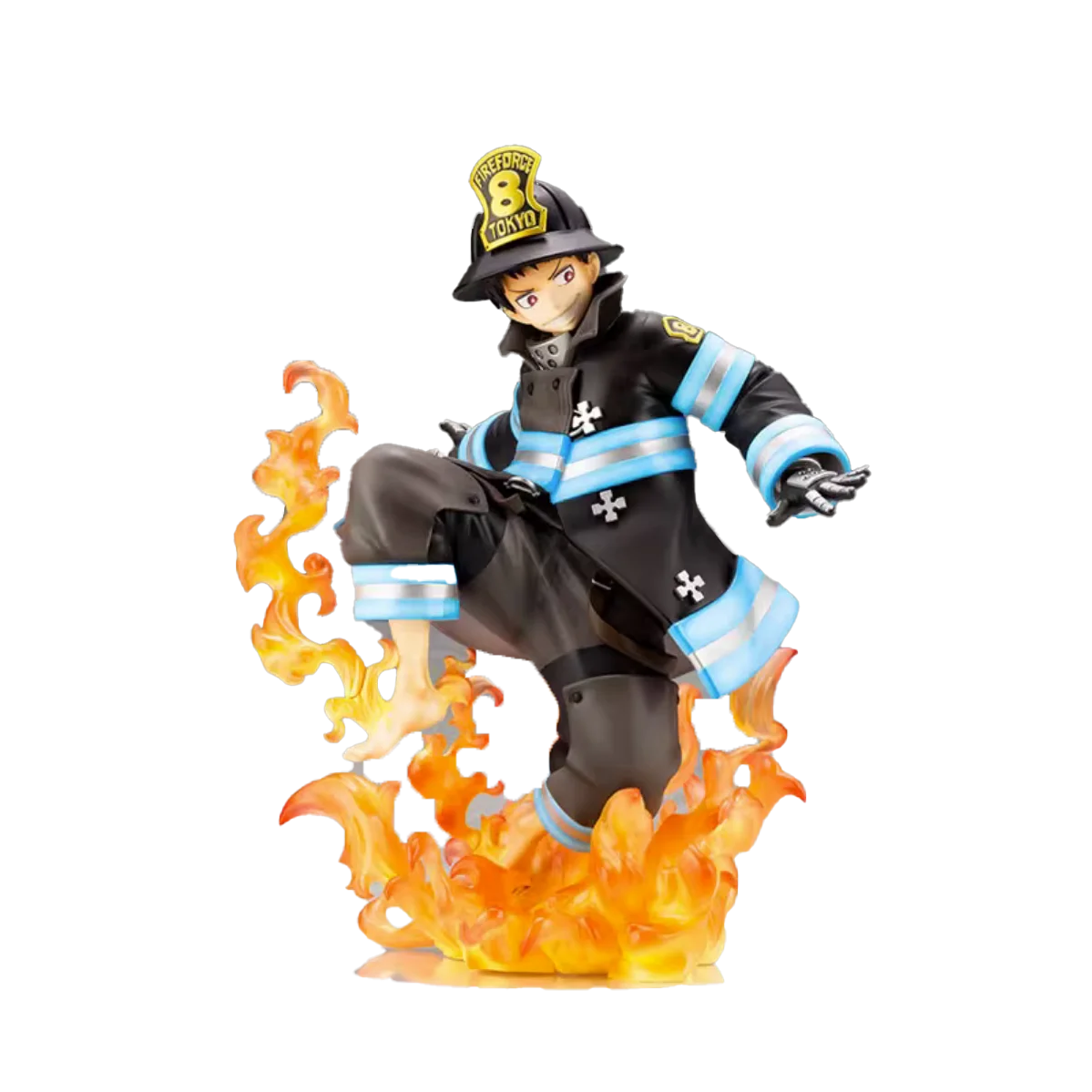 

In Stock Original Genuine Kotobukiya Shinra Kusakabe ARTFX J Fire Force 1/8 Anime Portrait Model Toy Collection Doll Gift