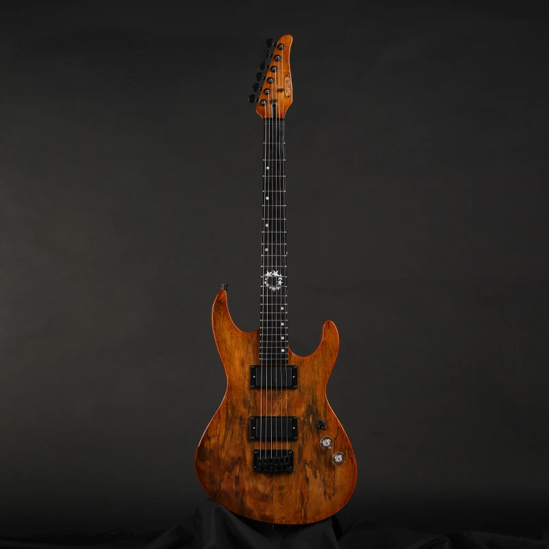 Electric Guitar Kids Children's 22Frets Travel Mini Pattern Burl Top 5Pieces Maple &Ebony Neck Custombody
Electric Guitar Kids Children's 22Frets Travel Mini Pattern Burl Top 5Pieces Maple &Ebony Neck Custombody