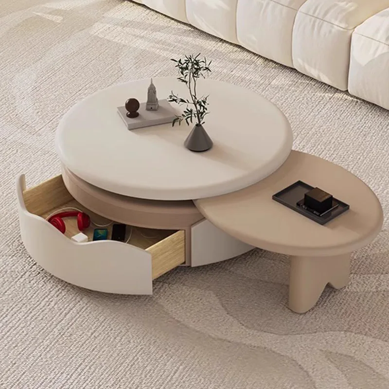 Drawers Nordic Coffee Table Wood Small Designer Modern Round Coffee Table Living Room Apartamento Mesita Auxiliar Furniture
Drawers Nordic Coffee Table Wood Small Designer Modern Round Coffee Table Living Room Apartamento Mesita Auxiliar Furniture