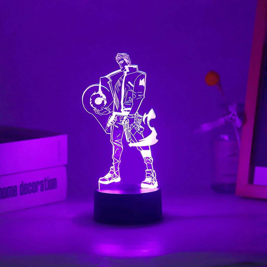 Hot Gaming Valorant 3D led Night Light Phoenix Omen Viper Jett Figure Colorful Table Lamp For Gamer Game Room Decor Dropshipping
Hot Gaming Valorant 3D led Night Light Phoenix Omen Viper Jett Figure Colorful Table Lamp For Gamer Game Room Decor Dropshipping
