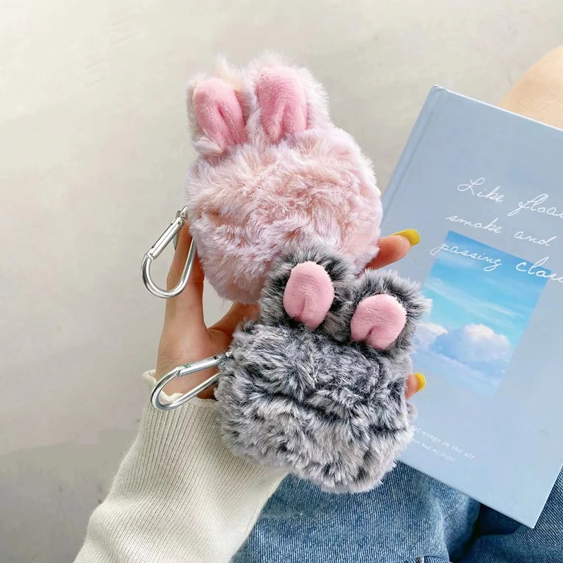 Creative Plush Rabbit Ears Case for AirPods Pro2 Airpod Pro 1 2 3 Bluetooth Earbuds Protective Earphone Case Cover
Creative Plush Rabbit Ears Case for AirPods Pro2 Airpod Pro 1 2 3 Bluetooth Earbuds Protective Earphone Case Cover