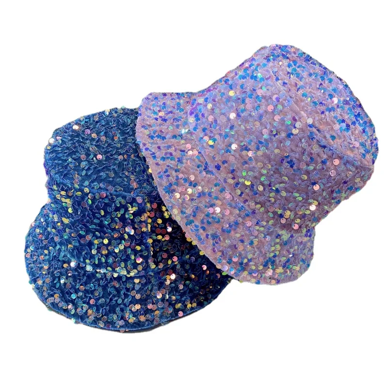 Women's Summer Shade Fisherman's Hat Female All-match Glitzy Sequin Hat Fashion Personality Top Hat Tide Panama Women's Hat
Women's Summer Shade Fisherman's Hat Female All-match Glitzy Sequin Hat Fashion Personality Top Hat Tide Panama Women's Hat