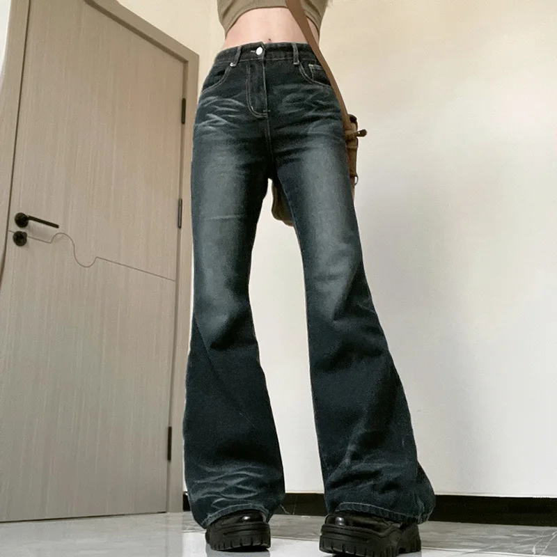 2023 Brand Casual Flared Pants Ladies New Stretch Skinny Micro Flared Mopping Pants Women Jeans Harajuku Retro Gradient Trousers
2023 Brand Casual Flared Pants Ladies New Stretch Skinny Micro Flared Mopping Pants Women Jeans Harajuku Retro Gradient Trousers
