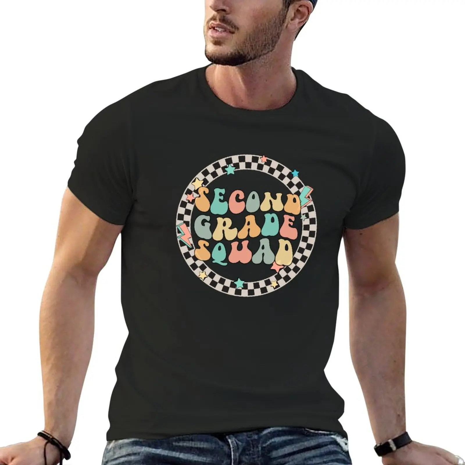 New Second Grade Squad Teacher Crew T-Shirt summer top summer tops tees heavy weight t shirts for men
New Second Grade Squad Teacher Crew T-Shirt summer top summer tops tees heavy weight t shirts for men