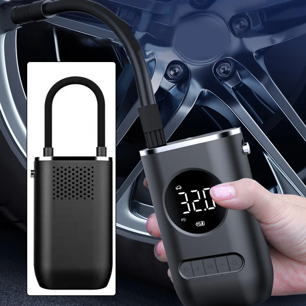 A Set Universal Automatic Cordless LCD Digital Car Tire Inflator Handheld Air Compressor Pump Wireless Charging Car Part
A Set Universal Automatic Cordless LCD Digital Car Tire Inflator Handheld Air Compressor Pump Wireless Charging Car Part