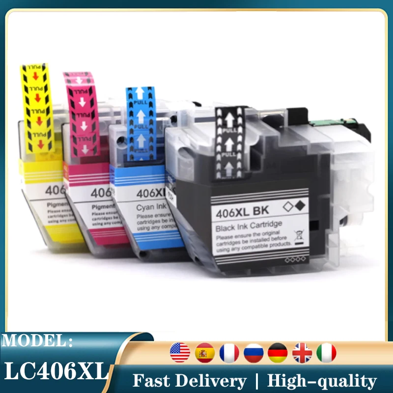 406XL For Brother LC406XL Compatible Ink Cartridge HL-JF1 MFC-J4335DW J434 5DW MFC-J4535DW MFCJ5955W
406XL For Brother LC406XL Compatible Ink Cartridge HL-JF1 MFC-J4335DW J434 5DW MFC-J4535DW MFCJ5955W